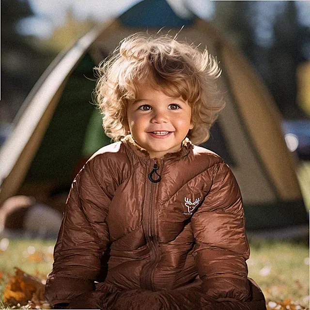 AZITREK Kids Camping Sleeping Bags For Toddlers (Age 2-4) - Machine Washable