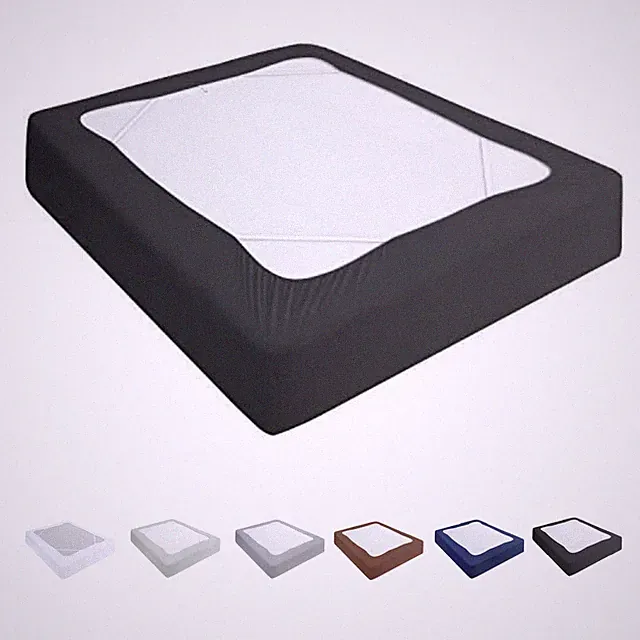 Box Spring Cover 4-Side Elastic Wrap Bed Skirt up to 13" Hotel/Home Use All Size
