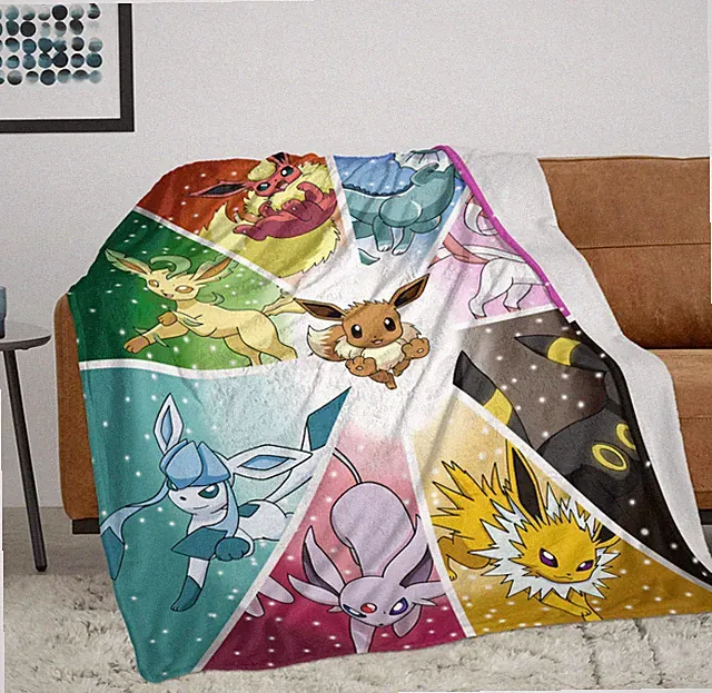 Cartoon Flannel Blanket Soft Warm Plush Fleece Throw Blanket for Kids boy girl