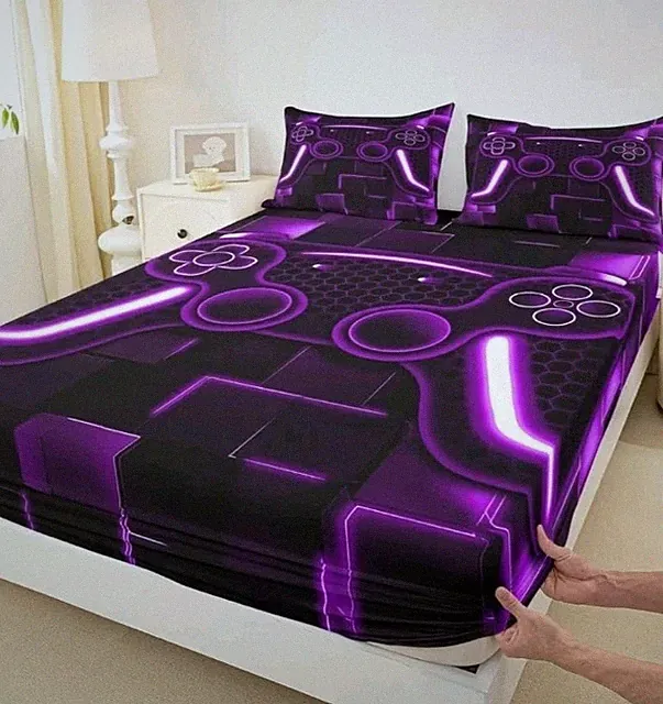 Erosebridal Gamina Sheet Set for Bovs Teen Game Bedding Sets for Kids Gamer Bed