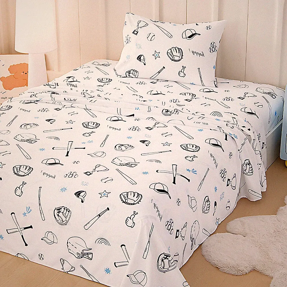 Swiftify Twin Sheets Set Kids for Boys & Girls, 3-Piece Bed Sheet Set for Tod...